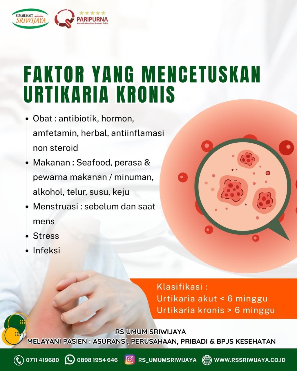 Bentol merah dan gatal tiba-tiba Bisa jadi URTIKARIA (Kaligata-Biduran).Urtikaria merupakan reak (1)