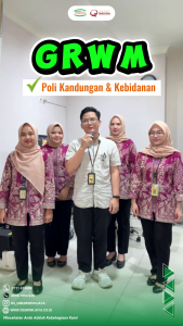 GRWM DI POLI KEBIDANAN & KANDUNGAN