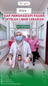 SIAP MENGHADAPI PASIEN SETELAH LIBUR LEBARAN