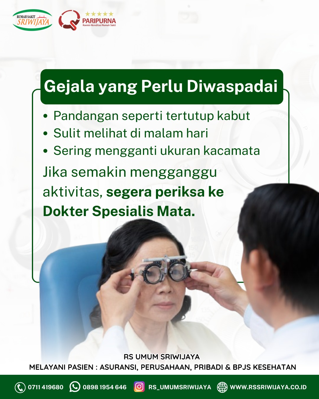 👁️ Pandangan mulai buram Jangan dianggap sepele!Kalau penglihatan terasa seperti berkabut, sila (2)