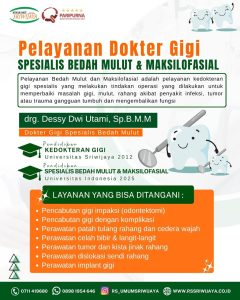 PELAYANAN DOKTER GIGI SPESIALIS BEDAH MULUT & MAKSILOFASIAL