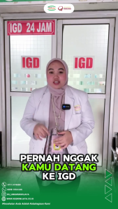 🚑 IGD bukan soal siapa cepat, tapi siapa paling butuh.Di ruang gawat darurat, pasien ditangani berdasarkan tingkat kegawatannya, bukan urutan kedatangan.