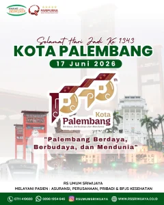 SELAMAT HARI JADI KOTA PALEMBANG KE-1343. -17 JUNI 2026-