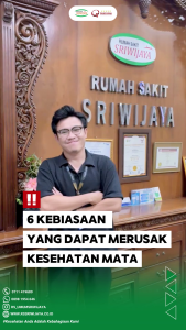 6 KEBIASAAN YANG DAPAT MERUSAK KESEHATAN MATA