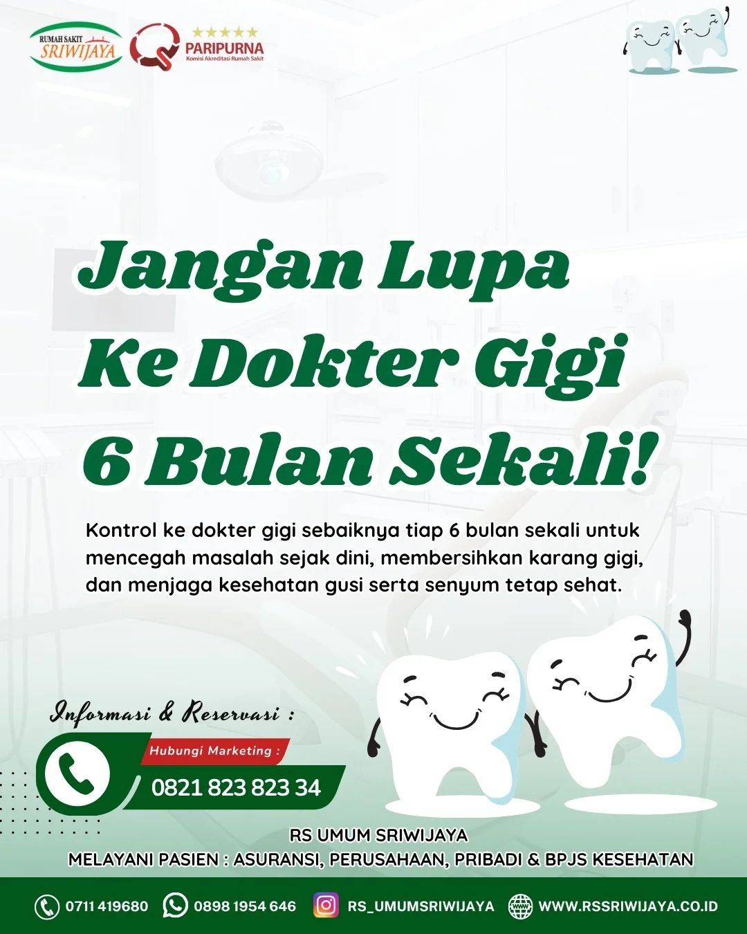🦷 Saatnya Senyum Lebih Sehat! ✨Kapan terakhir kali kamu kontrol ke dokter gigi Jangan tunggu s (1)