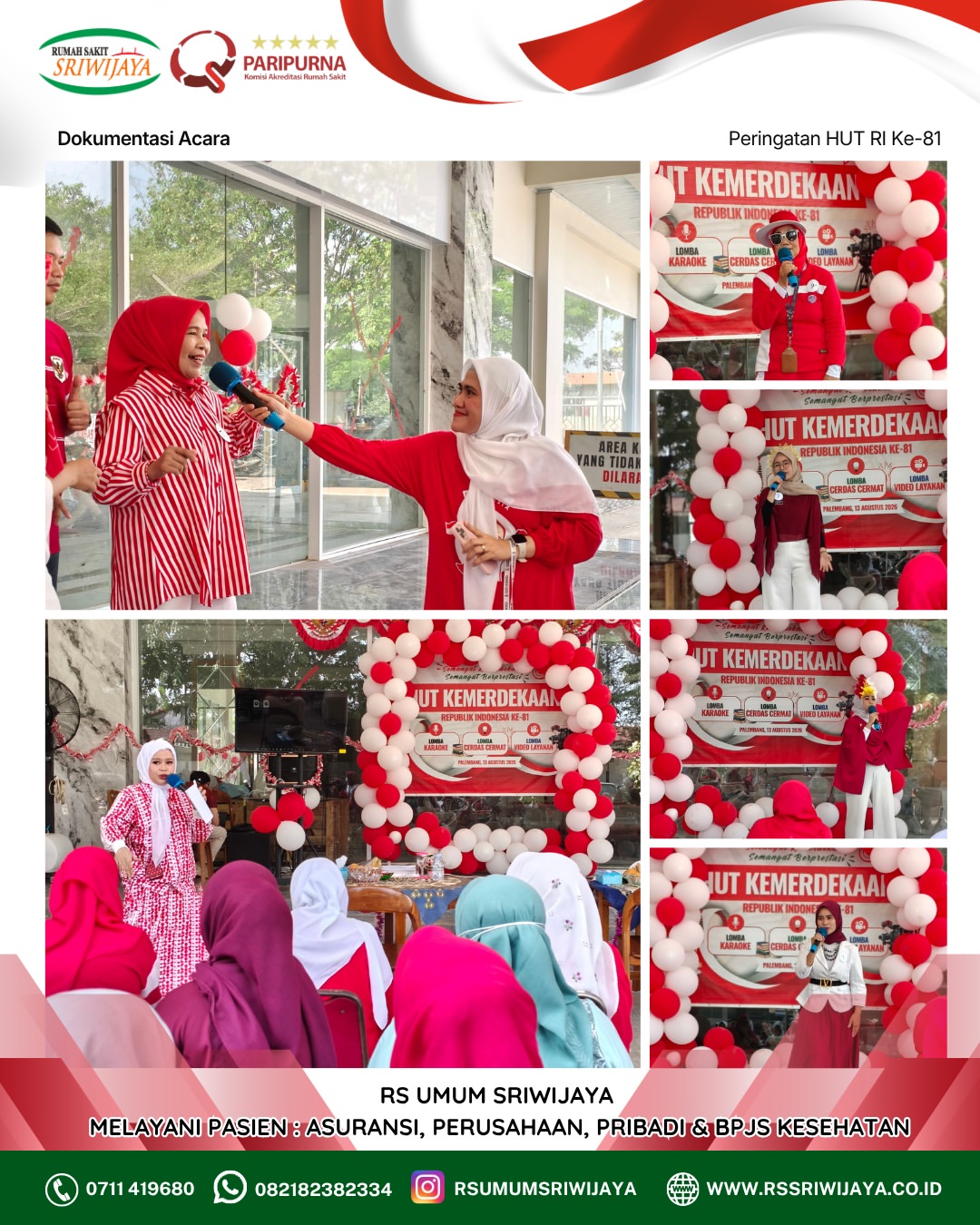 ❤️ SEMANGAT KEMERDEKAAN, SEMANGAT KEBERSAMAAN! ❤️Dalam rangka memperingati HUT Kemerdekaan RI ke (2)