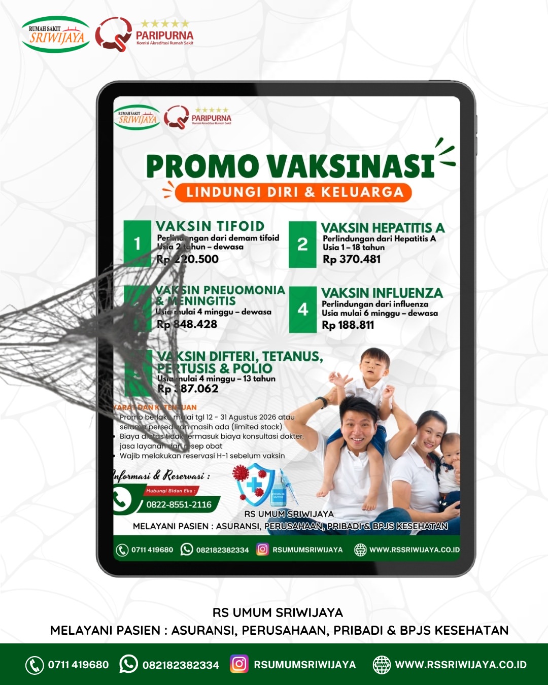🇮🇩💉 PROMO VAKSINASI AGUSTUS 2026! 💉🇮🇩Lindungi diri dan keluarga dari berbagai penyakit den (2)