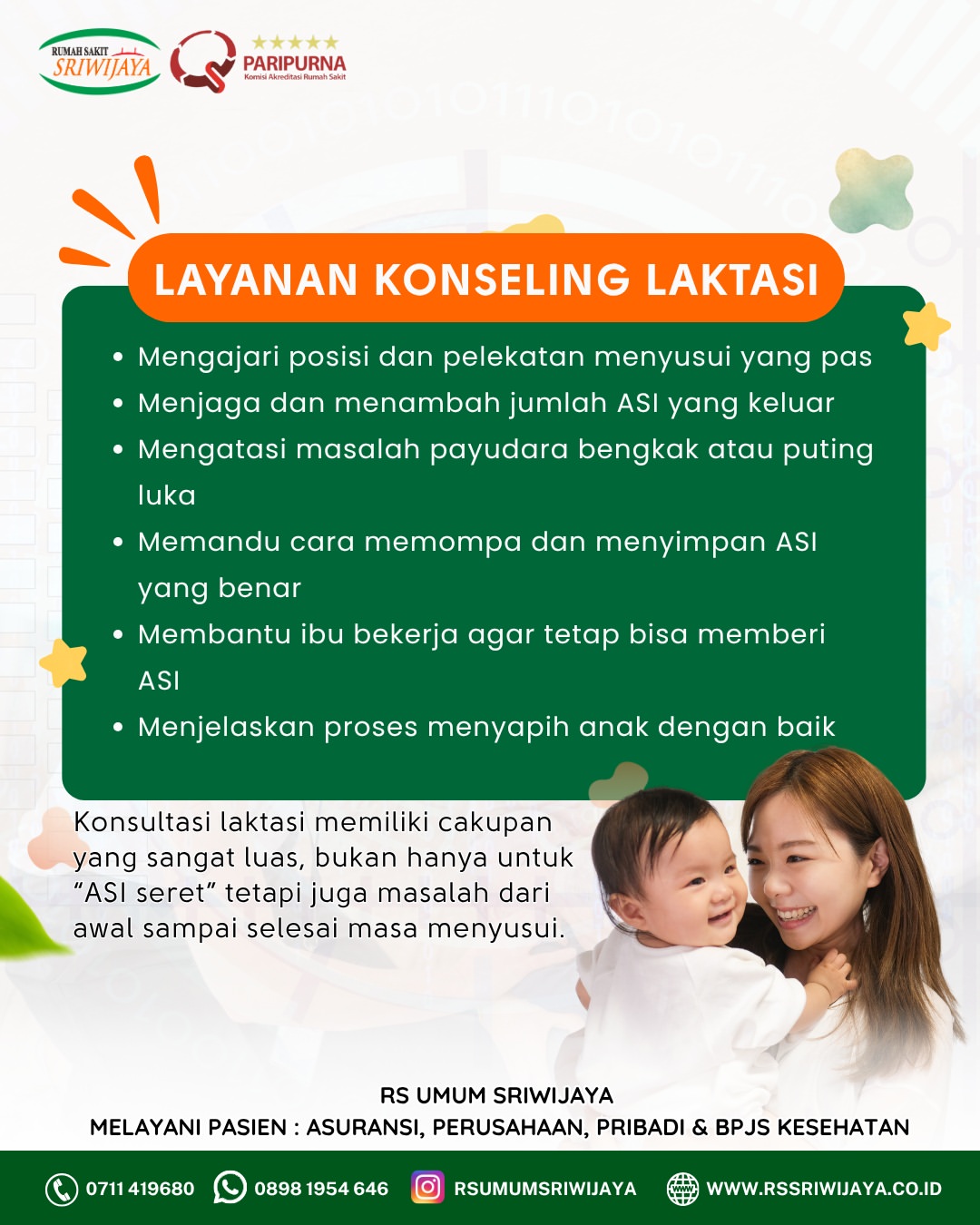 🤱 KONSULTASI LAKTASI — DUKUNG PERJALANAN MENYUSUI IBU & BAYI 💚Menyusui tidak selalu berjalan m (1)