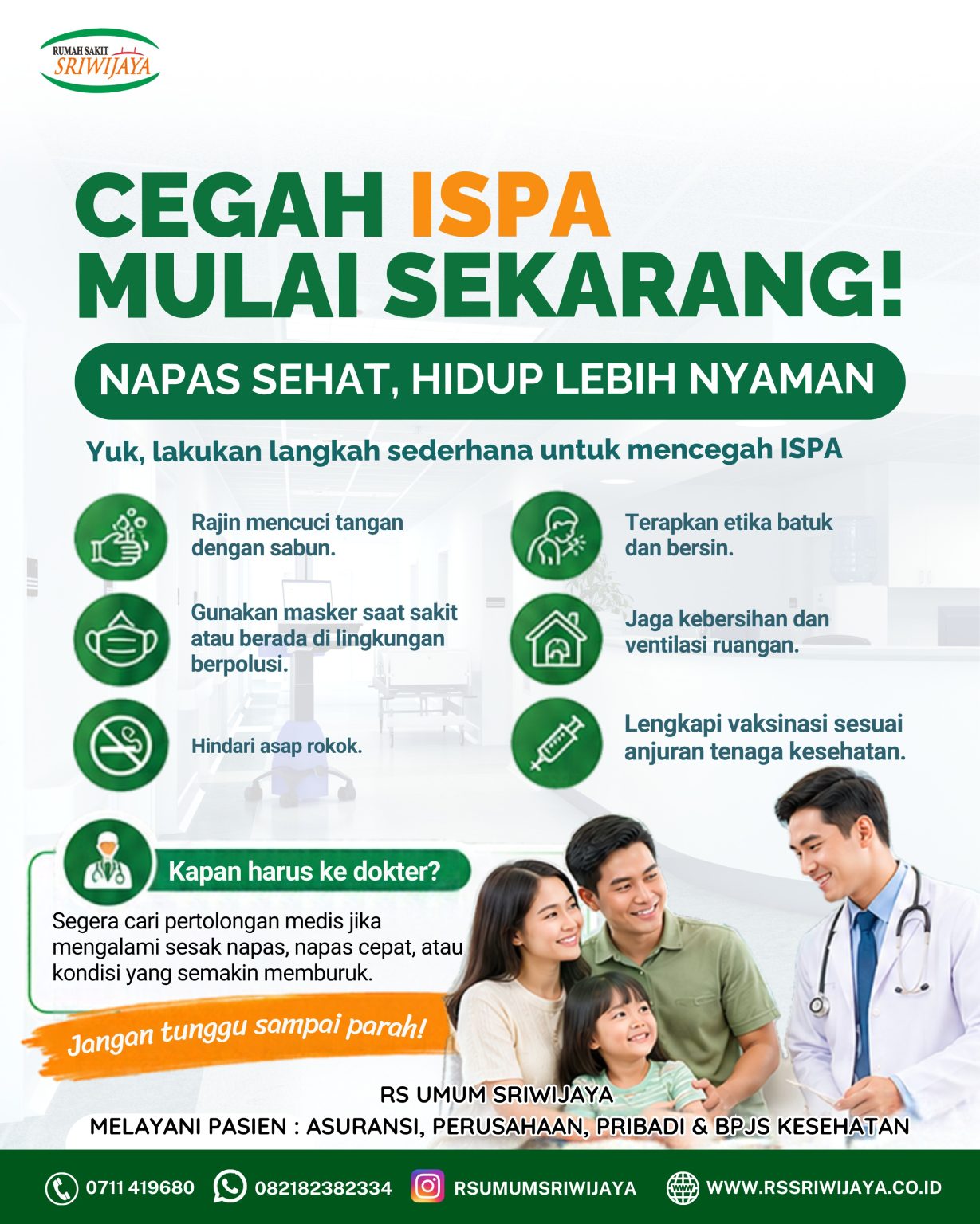 ISPA atau Infeksi Saluran Pernapasan Akut dapat menyerang siapa saja, mulai dari anak-anak hingg (2)