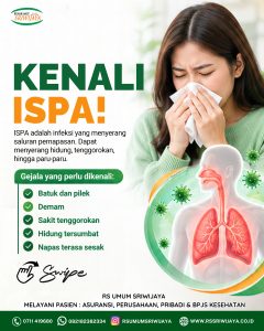 ISPA atau Infeksi Saluran Pernapasan Akut dapat menyerang siapa saja, mulai dari anak-anak hingga orang dewasa.