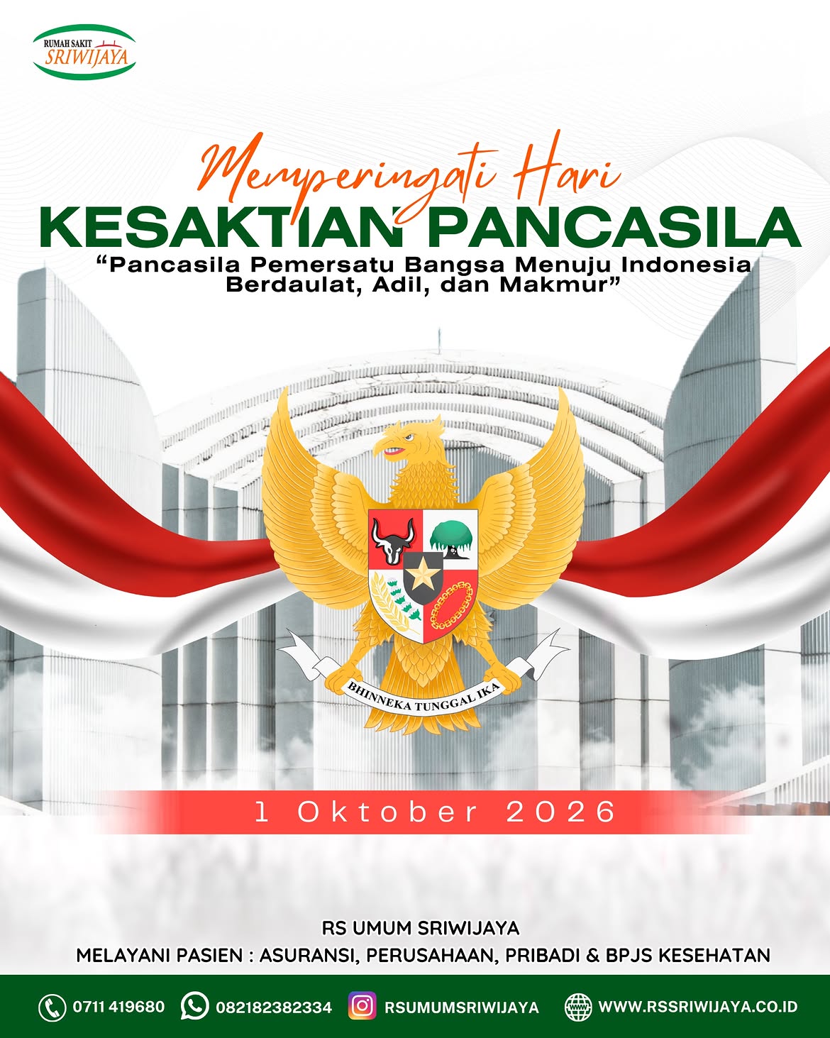 Memperingati Hari Kesaktian Pancasila1 Oktober 2026“Pancasila Pemersatu Bangsa Menuju Indonesia